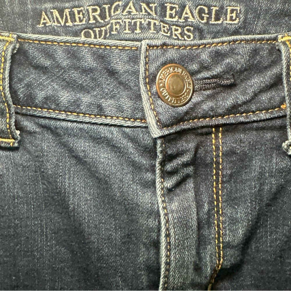 American Eagle Women’s Jeans Size 8 Regular Color Blue - Picture 4 of 12